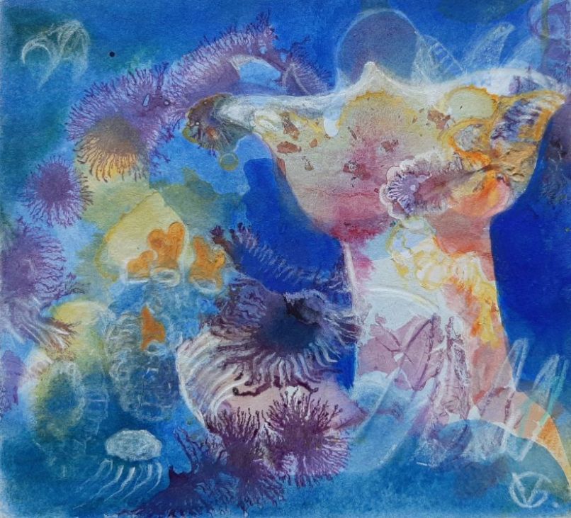 Deep sea tulip