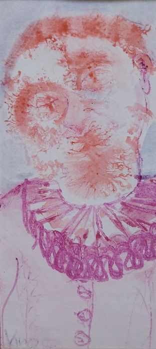 The clown (selfportrait)