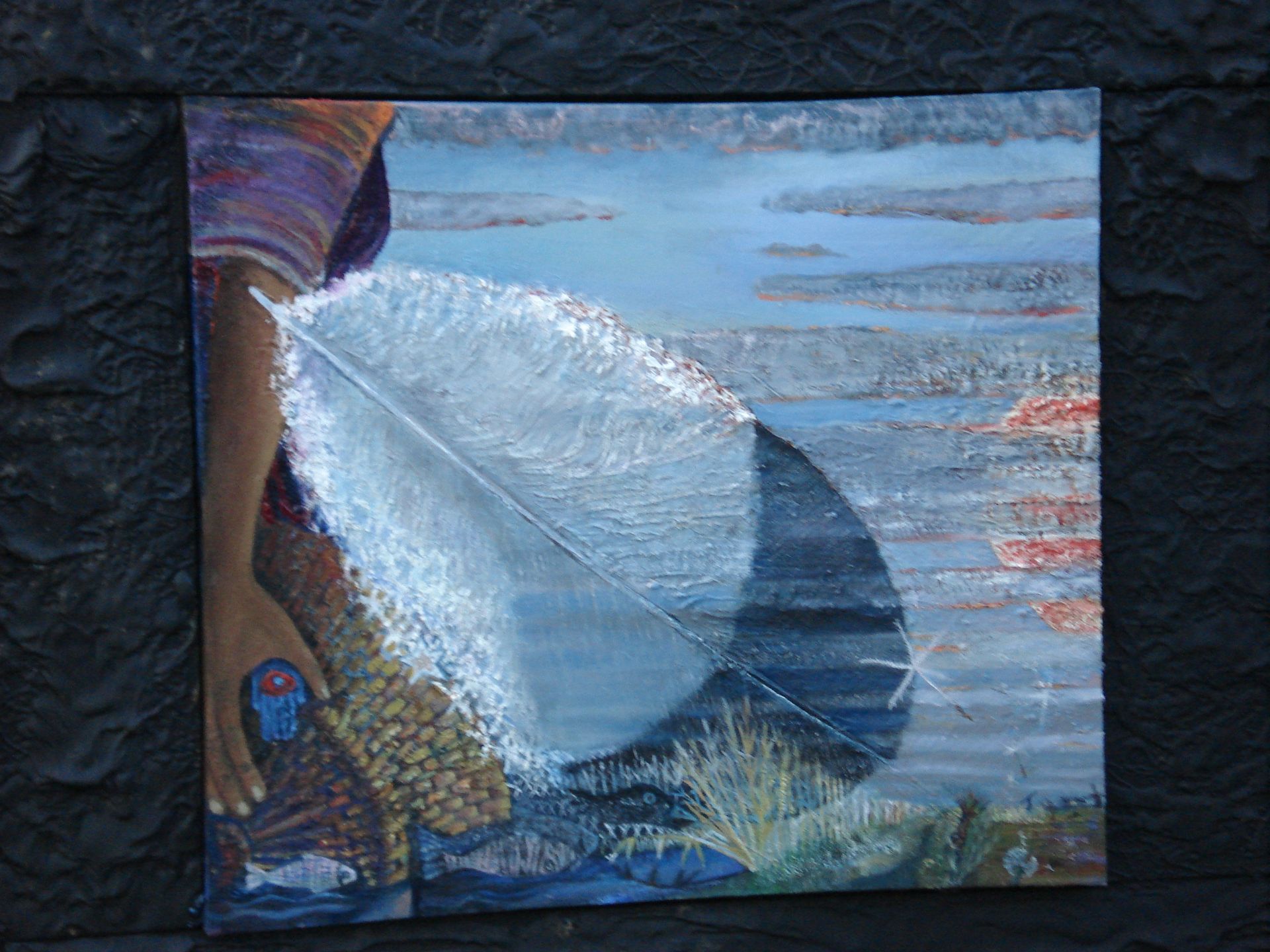 Triptich (detail)Right wing:
